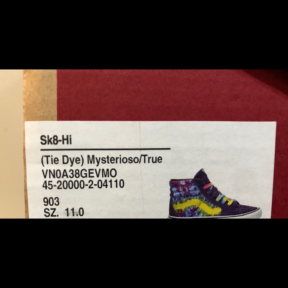 Vans SK8 Hi, VN0A38GEVMO, Various Sizes - Picture 15 of 15